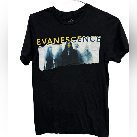 Evanescence Rock Band 2022 Concert Tour Black Men’s S T-Shirt Rare - Picture 1 of 7